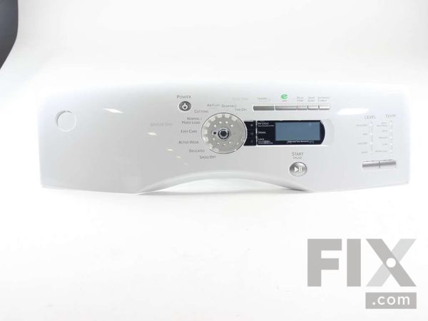 3487098-1-M-GE-WE19M1687-Control Panel Assembly - White