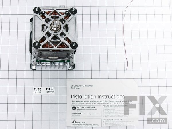 3487337-1-M-GE-WH20X10066-Drive Motor