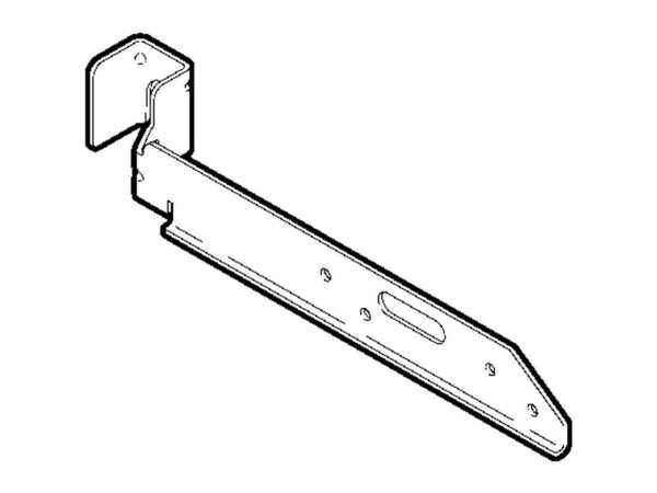 3487878-1-M-GE-WR17X12923- BRACKET CONNECTOR Left Hand