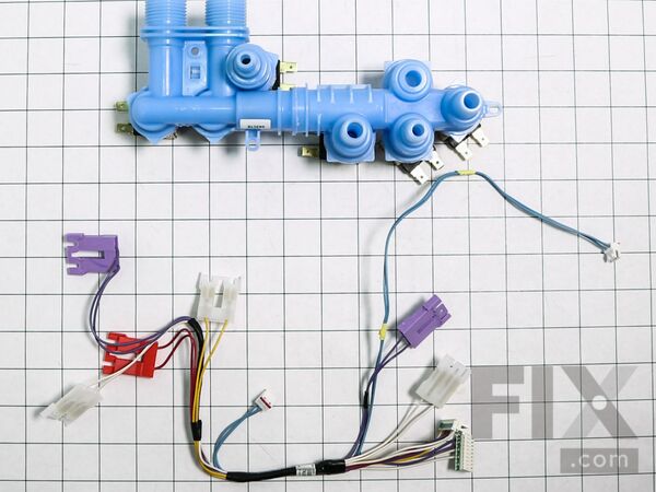 3490342-1-M-Whirlpool-W10372095-Dispenser and Water Inlet Valve