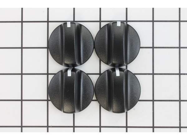 3495239-1-M-Whirlpool-W10405147-Knob - Black - Kit of 4
