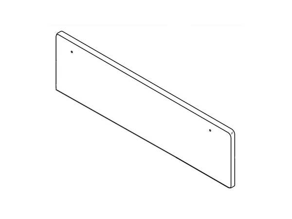 3495663-1-M-Frigidaire-316581600-Front Drawer Panel - Stainless