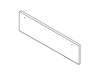 Front Drawer Panel - Stainless – Part Number: 316581600