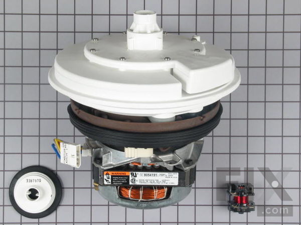 3500987-1-M-Whirlpool-W10428023-Pump and Motor Assembly