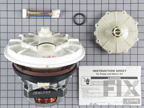 3500990-1-M-Whirlpool-W10428773-Pump and Motor Assembly