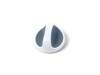 Timer Knob - White and Gray – Part Number: 3948416
