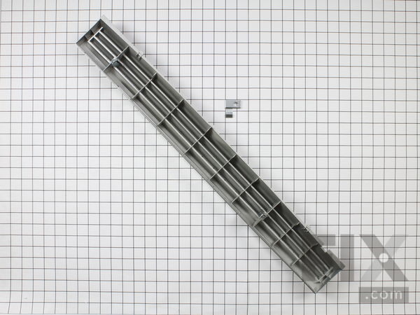 3507409-1-M-Whirlpool-W10450189-Stainless Steel Vent Grill and Clips