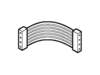 3510632-1-S-GE-WB18T10462-HARNSS WIRE HIDDN BKE(L)