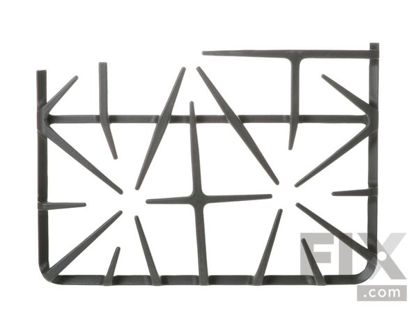 3510862-1-M-GE-WB31K10257-Double Burner Grate - Left Side