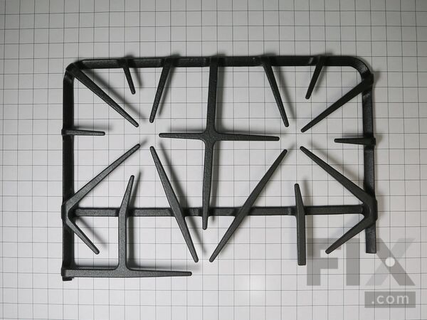 3510863-1-M-GE-WB31K10258-Double Burner Grate - Right Side