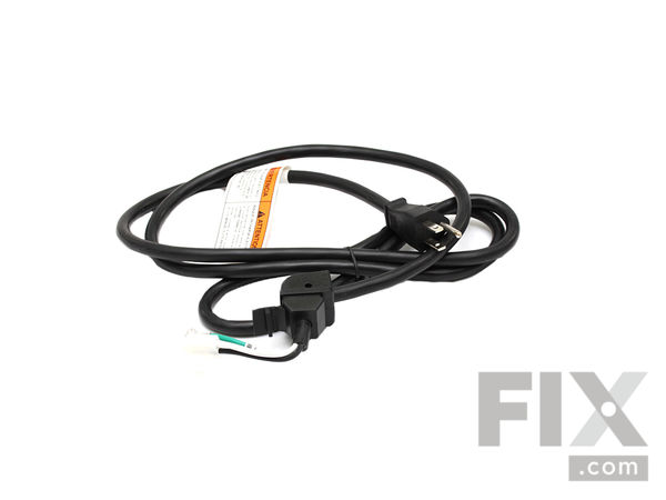 3511542-1-M-GE-WE26M366- POWER CORD AND LABEL Assembly
