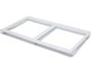 3519990-3-S-LG-3550JJ0009A-Lower Shelf Frame - White
