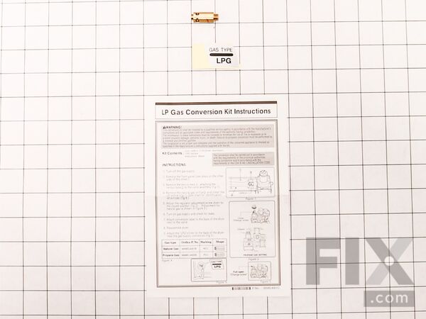 3522299-1-M-LG-383EEL3002A-Conversion Kit - NG - LP