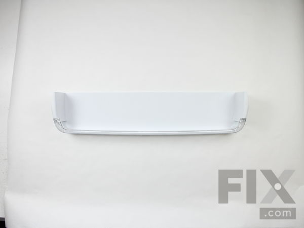 3525696-1-M-LG-5005JJ2020A-Door Shelf Bin - White/Clear