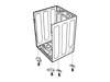 Cabinet Assembly – Part Number: ABJ34559252