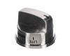 3534129-3-S-LG-EBZ37189611-Burner Control Knob - Stainless Steel