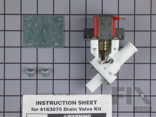 355028-1-M-Whirlpool-4163075           -Drain Valve Kit