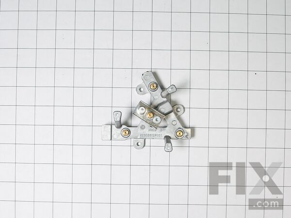 3654165-1-M-GE-WB28K10785- INJECT TOP BURNER Assembly