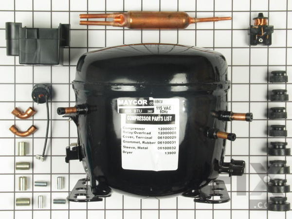 371265-1-M-Whirlpool-4387521           -COMPRESSOR