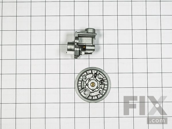 389258-1-M-Whirlpool-814512            -Top Burner with Spark Electrode - 6K - Right Front/Left Rear