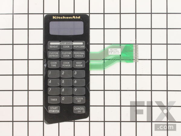 391779-1-M-Whirlpool-8183625           -Membrane Switch - Black