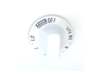 393576-1-S-Whirlpool-8272766           -Burner Control Knob - Power Burner - White