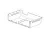TRAY FRE-UPP;AW-PJT,HIPS – Part Number: DA63-04113A
