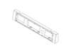 CONSOLE FRAME-DRYER – Part Number: 131689700