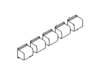 Push Button - White – Part Number: 154236502