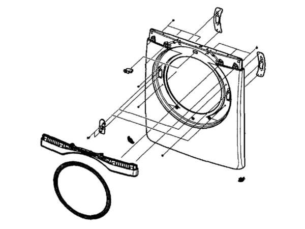4220643-1-M-Samsung-DC97-15251F-Assembly FRAME FRONT;YUKON-D