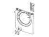 4221174-1-S-Samsung-DC97-15908E-Frame Assembly Front