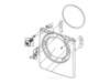 Assembly FRAME FRONT;LATIN/O – Part Number: DC97-15941D