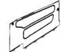 4222395-1-S-Samsung-DD61-00254A-Frame Assembly (Left)
