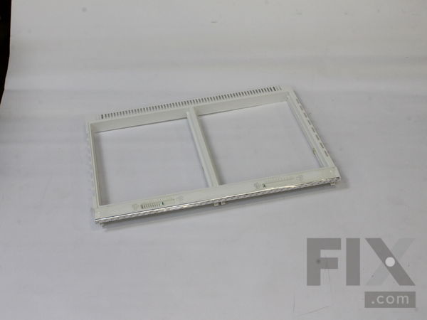422277-1-M-Frigidaire-215216633         -Crisper Drawer Frame - White - Glass NOT Included