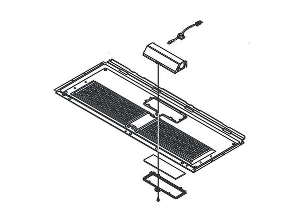4240488-1-M-Samsung-DE97-00675G-Assembly BASE BOTTOM;AMV5206