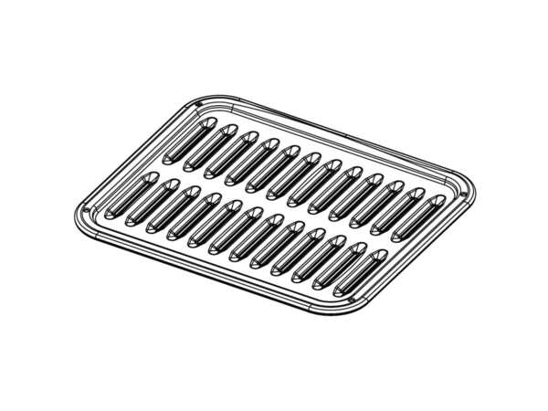 4241031-1-M-Samsung-DG63-00105A-TRAY-GRATE COATING;FTQ38