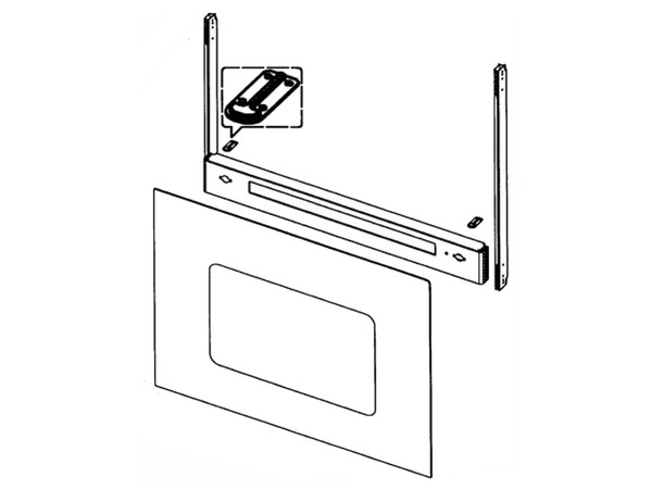 4241348-1-M-Samsung-DG94-00224B-Door Assembly White