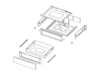 DRAWER-MAIN Assembly – Part Number: DG97-00117M