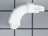 428664-3-S-Frigidaire-218758602         -Door Shelf Retainer Bar End Cap - Left or Right Side