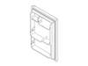 430510-1-S-Frigidaire-240415501         -Front Door Panel - White