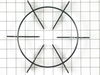 437719-2-S-Frigidaire-316055800         -Burner Grate