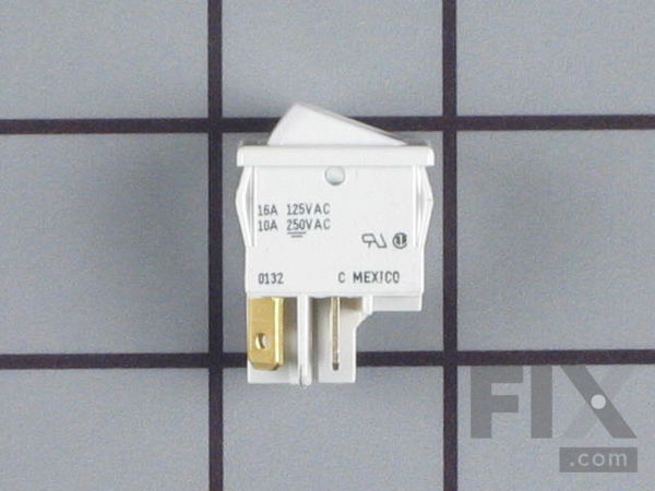 438350-1-M-Frigidaire-316086901         -Dual Element Rocker Switch - White