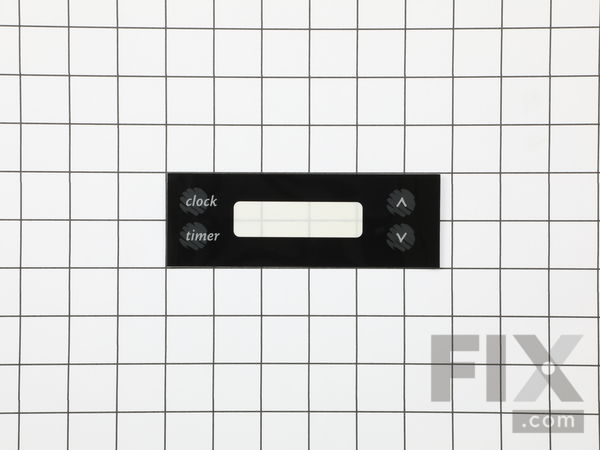 439038-1-M-Frigidaire-316115307         -Clock/Timer Overlay - Black