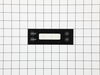 Clock/Timer Overlay - Black – Part Number: 316115307