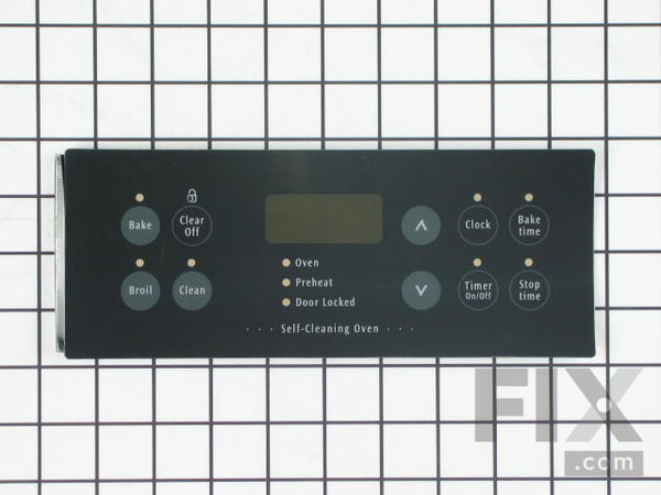 439807-1-M-Frigidaire-316220805         -Oven Clock Overlay - Black
