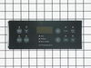 Oven Clock Overlay - Black – Part Number: 316220805