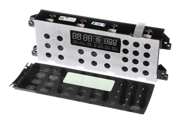 444418-1-M-Frigidaire-318183622         -Electronic Clock with Overlay - Black