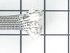 Oven Door Seal with Metal Mounting Clips – Part Number: 5303131601