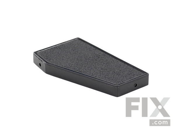 460817-1-M-Frigidaire-5303285854        -Backguard End Cap - Black - Left Side