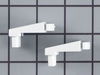 469917-3-S-Frigidaire-5303925377        -Door Shelf End Cap Set - Left and Right Side